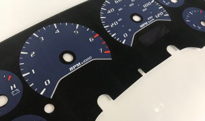 Picture of US Speedo Instrument Cluster Gauge Face Kit - RAM084