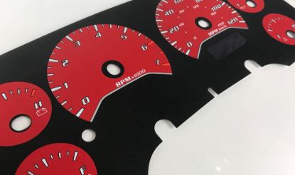 Picture of US Speedo Instrument Cluster Gauge Face Kit - RAM085