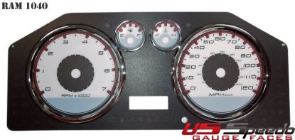 Picture of US Speedo Instrument Cluster Gauge Face Kit - RAM1040