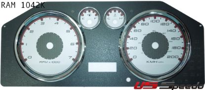 Picture of US Speedo Instrument Cluster Gauge Face Kit - RAM1042K