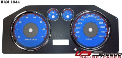 Picture of US Speedo Instrument Cluster Gauge Face Kit - RAM1044