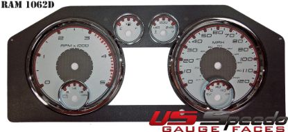 Picture of US Speedo Instrument Cluster Gauge Face Kit - RAM1062D