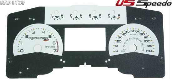 Picture of US Speedo Instrument Cluster Gauge Face Kit - RAP1100