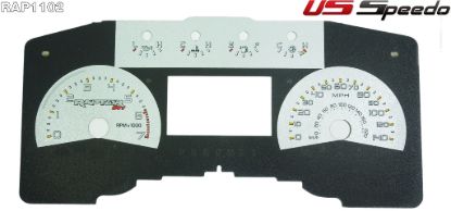 Picture of US Speedo Instrument Cluster Gauge Face Kit - RAP1102