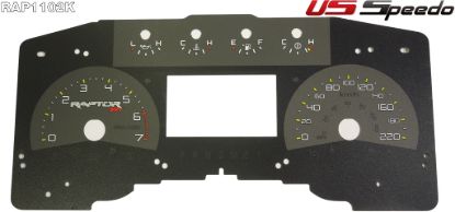 Picture of US Speedo Instrument Cluster Gauge Face Kit - RAP1102K