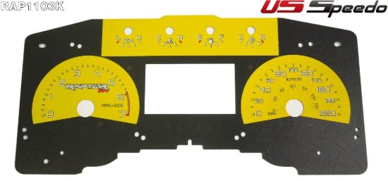 Picture of US Speedo Instrument Cluster Gauge Face Kit - RAP1103K