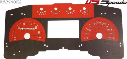 Picture of US Speedo Instrument Cluster Gauge Face Kit - RAP1105K