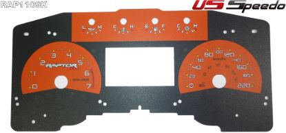 Picture of US Speedo Instrument Cluster Gauge Face Kit - RAP1109K