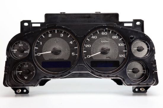 Picture of US Speedo Instrument Cluster Gauge Face Kit - SEGM23W