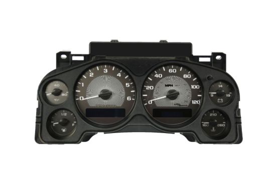 Picture of US Speedo Instrument Cluster Gauge Face Kit - SEGM27W