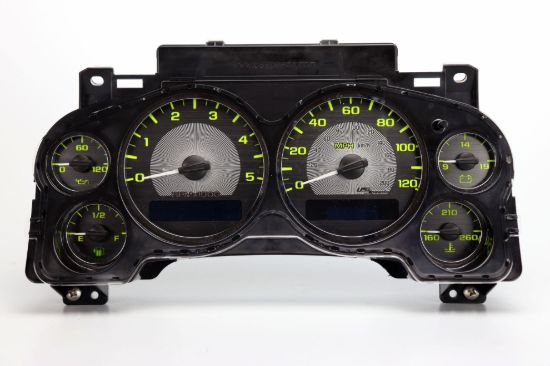 Picture of US Speedo Instrument Cluster Gauge Face Kit - SEGM23Y