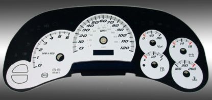 Picture of US Speedo Instrument Cluster Gauge Face Kit - SS1200530