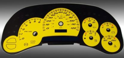 Picture of US Speedo Instrument Cluster Gauge Face Kit - SS1200533
