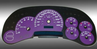 Picture of US Speedo Instrument Cluster Gauge Face Kit - SS1200537