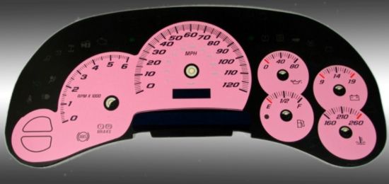 Picture of US Speedo Instrument Cluster Gauge Face Kit - SS1200538