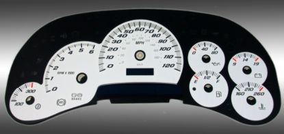 Picture of US Speedo Instrument Cluster Gauge Face Kit - SS1200540