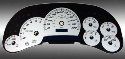 Picture of US Speedo Instrument Cluster Gauge Face Kit - SS1200542