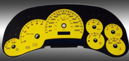 Picture of US Speedo Instrument Cluster Gauge Face Kit - SS1200543