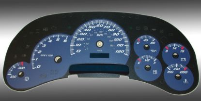Picture of US Speedo Instrument Cluster Gauge Face Kit - SS1200544