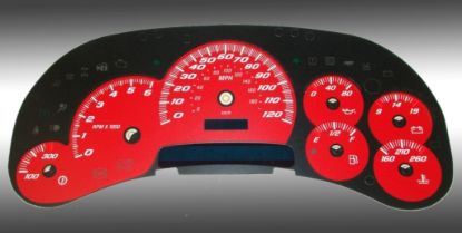Picture of US Speedo Instrument Cluster Gauge Face Kit - SS1200545