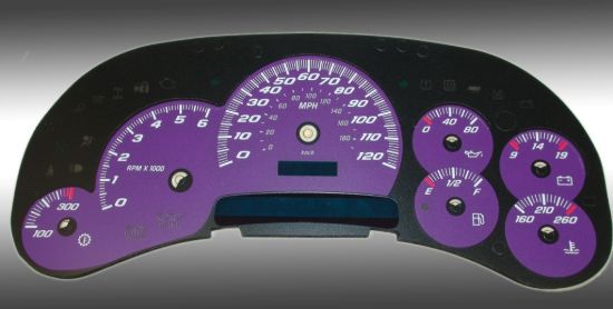 Picture of US Speedo Instrument Cluster Gauge Face Kit - SS1200547