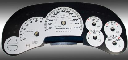 Picture of US Speedo Instrument Cluster Gauge Face Kit - SS1200630