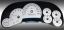 Picture of US Speedo Instrument Cluster Gauge Face Kit - SS1200630