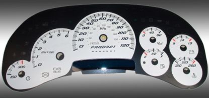 Picture of US Speedo Instrument Cluster Gauge Face Kit - SS1200640