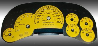 Picture of US Speedo Instrument Cluster Gauge Face Kit - SS1200643