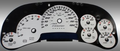 Picture of US Speedo Instrument Cluster Gauge Face Kit - SS120064D2