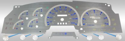 Picture of US Speedo Instrument Cluster Gauge Face Kit - SSF00B