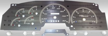 Picture of US Speedo Instrument Cluster Gauge Face Kit - SSF00W