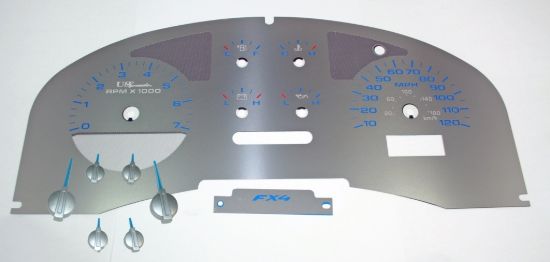 Picture of US Speedo Instrument Cluster Gauge Face Kit - SSF04B
