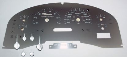 Picture of US Speedo Instrument Cluster Gauge Face Kit - SSF05W