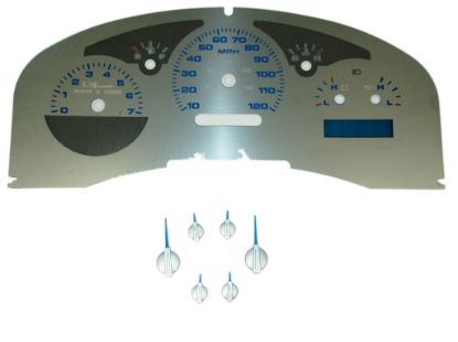 Picture of US Speedo Instrument Cluster Gauge Face Kit - SSF06B