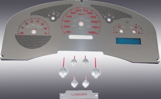 Picture of US Speedo Instrument Cluster Gauge Face Kit - SSF06R