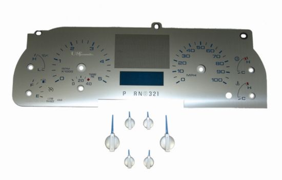 Picture of US Speedo Instrument Cluster Gauge Face Kit - SSF09B