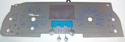 Picture of US Speedo Instrument Cluster Gauge Face Kit - SSF10BK