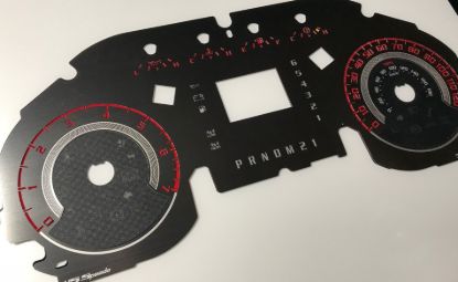 Picture of US Speedo Instrument Cluster Gauge Face Kit - SSF153R