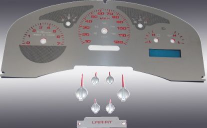 Picture of US Speedo Instrument Cluster Gauge Face Kit - SSF16R