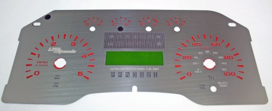 Picture of US Speedo Instrument Cluster Gauge Face Kit - SSF19R