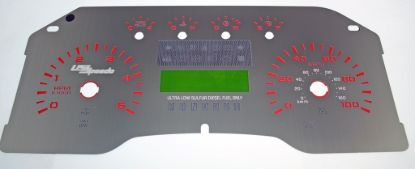Picture of US Speedo Instrument Cluster Gauge Face Kit - SSF29R