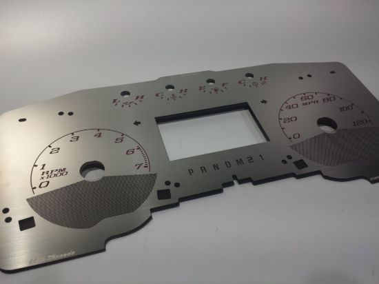 Picture of US Speedo Instrument Cluster Gauge Face Kit - SSF36R