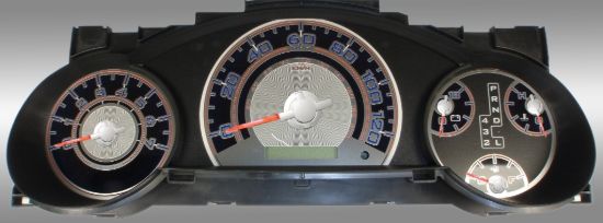 Picture of US Speedo Instrument Cluster Gauge Face Kit - SSFJ01B