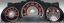 Picture of US Speedo Instrument Cluster Gauge Face Kit - SSFJ01R