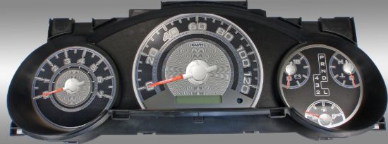 Picture of US Speedo Instrument Cluster Gauge Face Kit - SSFJ01W