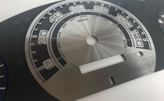 Picture of US Speedo Instrument Cluster Gauge Face Kit - SSFJ02W