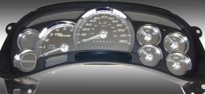 Picture of US Speedo Instrument Cluster Gauge Face Kit - SSGM11W
