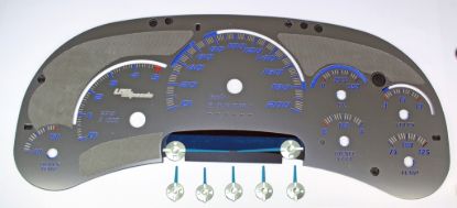 Picture of US Speedo Instrument Cluster Gauge Face Kit - SSGM13KB