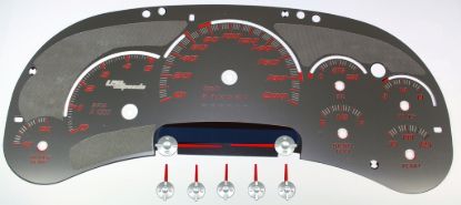 Picture of US Speedo Instrument Cluster Gauge Face Kit - SSGM13KR
